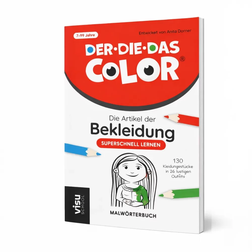 Die Artikel der Bekleidung superschnell lernen | DER DIE DAS COLOR®
